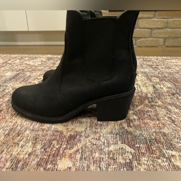 Black Kodiak Sued Ankle Boots - Picture 8 of 9